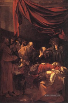 Caravaggio Werke - Der Tod der Jungfrau Caravaggio